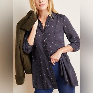 Anthropologie - Maeve Monika Button Down Tunic